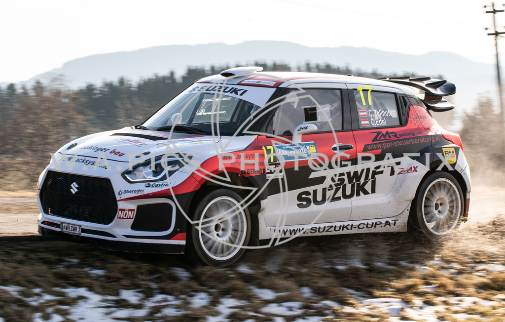 Sportmediapics-03012086114   | Jännerrallye 2020, AUSTRIA, 03-05. jänner 2020 -  Image shows: Christoph Zellhofer/Christina Ettel (Suzuki Swift ZMX)
Keywords: Motorsport, Rallye, Jänner, Freistadt, Sport.
Photo: Sportmediapics/Andreas Willdoner