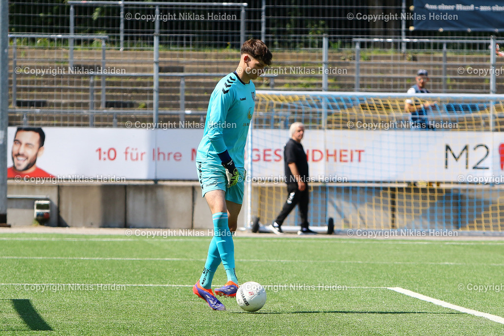 NH_Altona93_Teutonia05_HamburgerSuperCup_20072024 | #1 Jan Marco Niemann (Teutonia 05)Fußball I Herren I Hamburger Super-Cup I Saison 2024-2025 I Altona 93 - Teutonia 05 I Hamburger Fußball-Verband I 20.07.2024 I Stadion Hoheluft