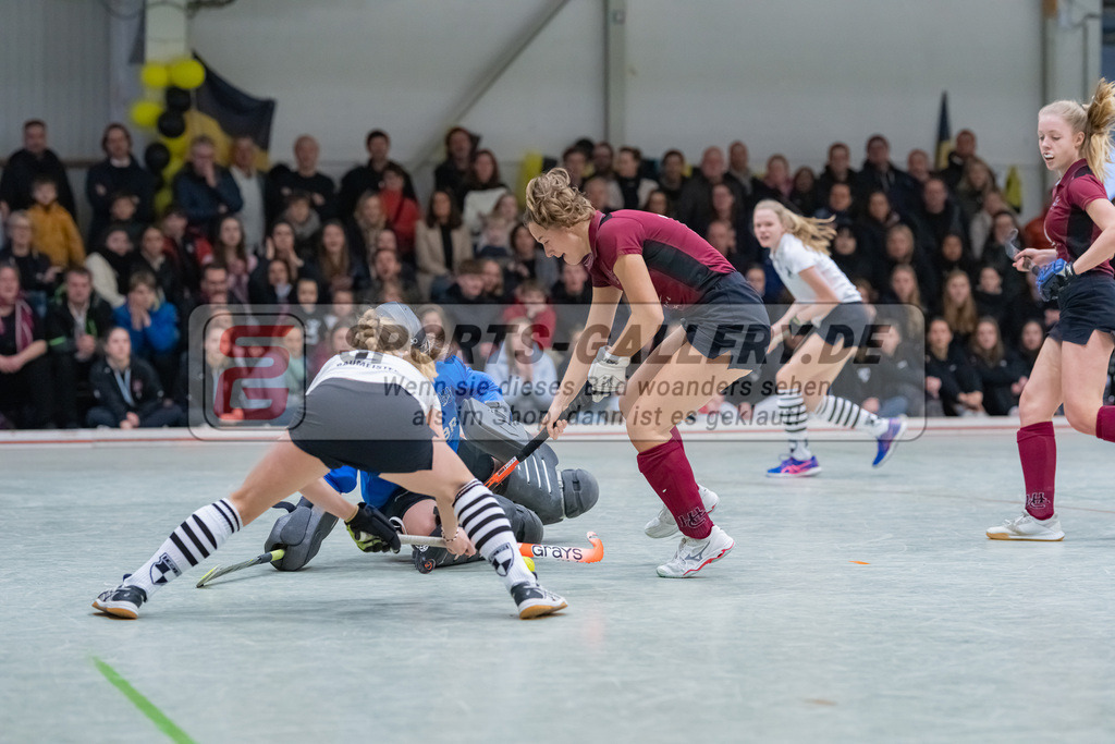 HK_20230226_105082 | Deutsche Meisterschaft WU16 Spiel um Platz 7 Düsseldorfer SC - HC Ludwigsburg am 26.2.2023 DSC 99, Düsseldorf ,