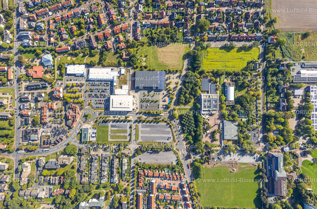 Hamm250901094-2 | Luftbild, Freiherr-vom-Stein-Gymnasium Hammmit Baustelle und Wiesenfläche, Eingangsbereich Maximilianpark, Uentrop, Hamm, Ruhrgebiet, Nordrhein-Westfalen, Deutschland