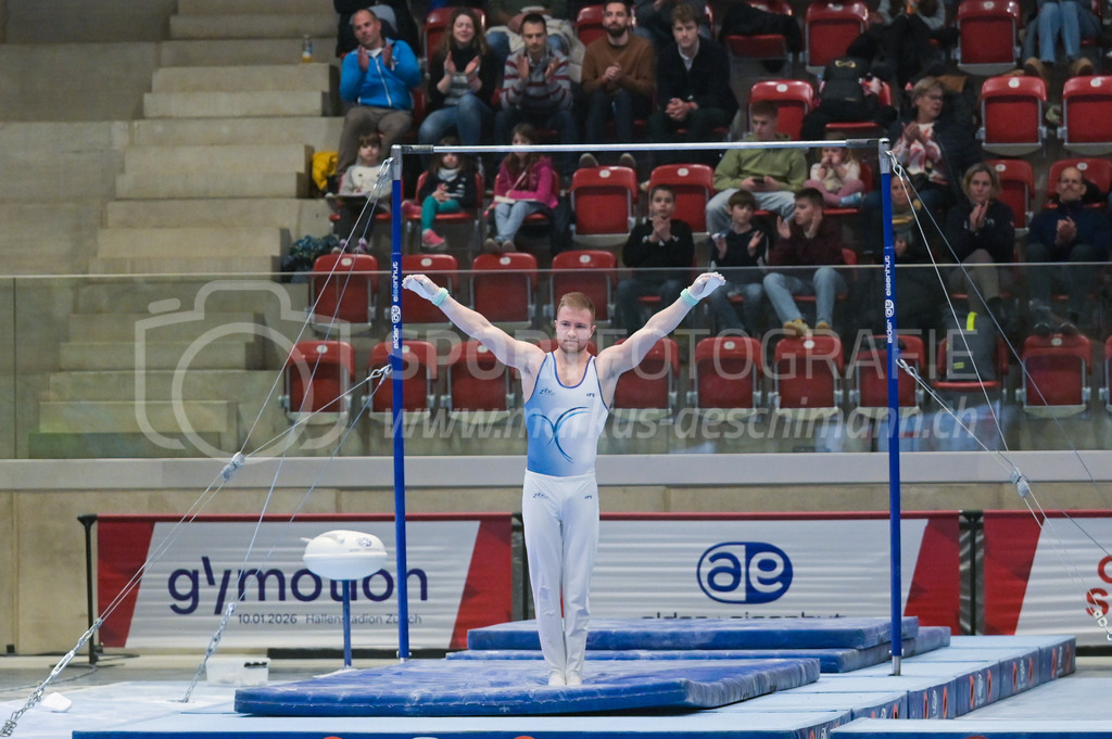 Schweizer Meisterschaften Kunstturnen Mannschaften Männer (A) - 22. November 2025 | Schweizer Meisterschaften Kunstturnen Mannschaften Männer (A)AXA Arena, WinterthurBild: Sportfotografie Markus Aeschimann | www.markus-aeschimann.ch - Realisiert mit Pictrs.com