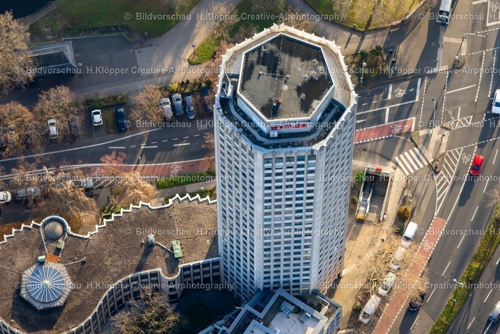 Luftbilder Köln-7873 | Luftbildfotografie Hochhaus- Gebäude im Wohngebiet " Ringturm " an der Riehler Straße in Köln im Bundesland Nordrhein-Westfalen, Deutschla - Realisiert mit Pictrs.com