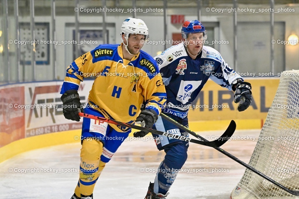 ESC Steindorf vs. EHC Althofen 13.1.2024 | #77 Waldner Philipp, #18 Pewal Martin