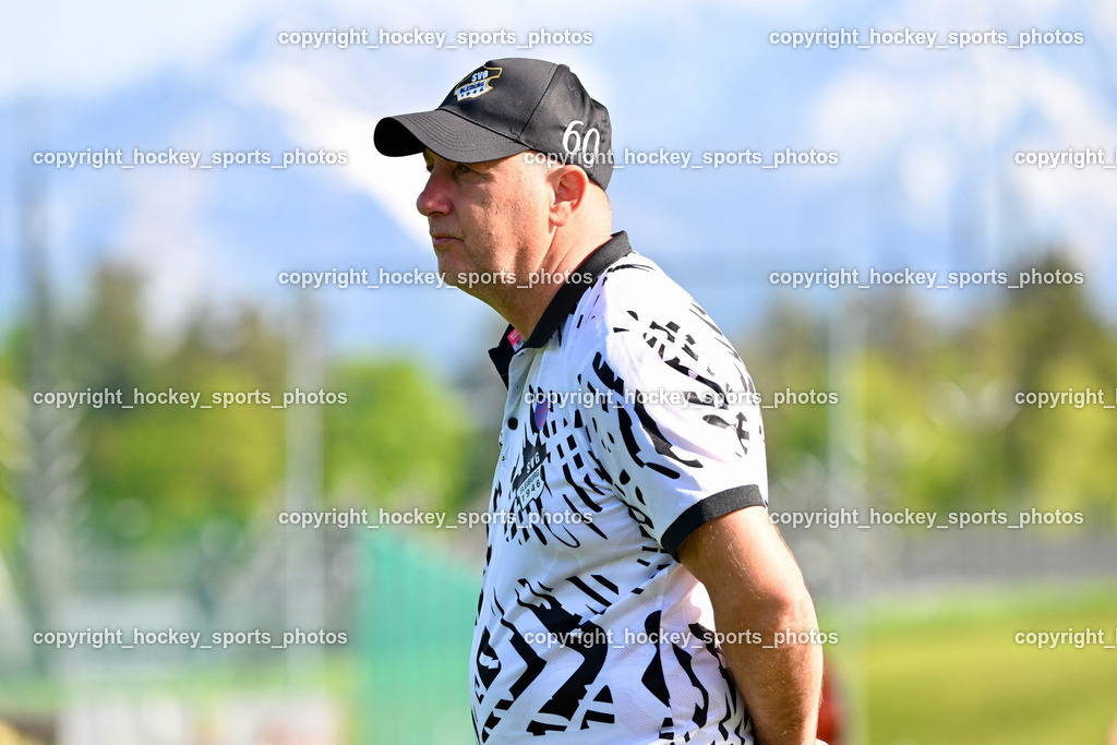 SC Landskron vs. SVG Bleiburg | Headcoach SVG Bleiburg Nevenko Vasiljevic, SC Landskron vs. SVG Bleiburg, SC Landskron vs. SVG Bleiburg am 28.04.2024 in Villach (Sportzentrum Landskron), Austria, (Photo by Bernd Stefan)