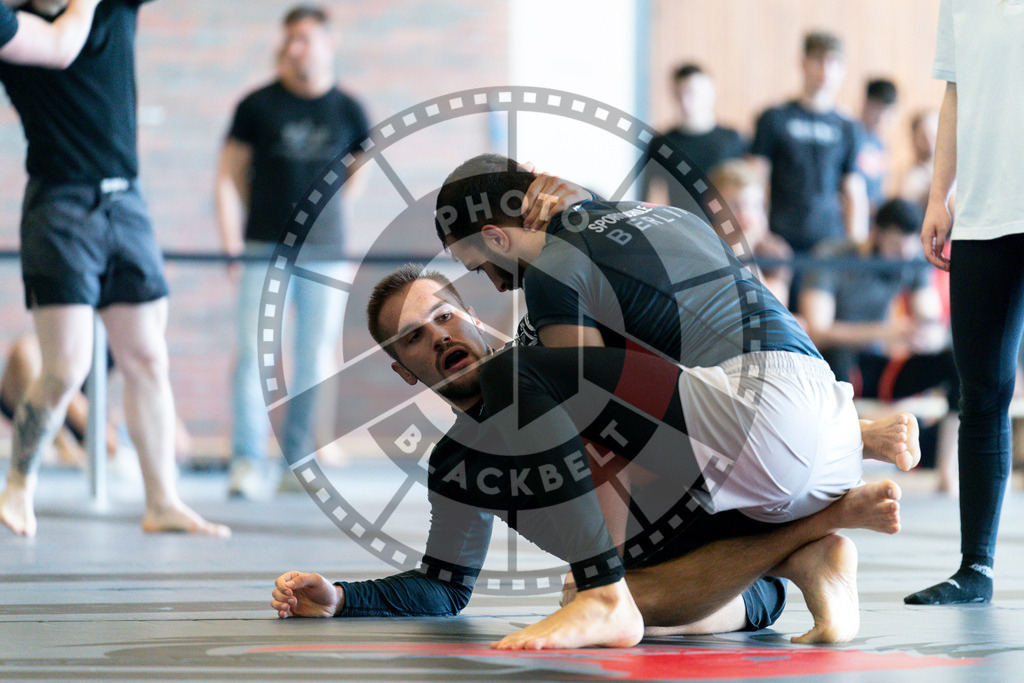 20240608PBB01225 | Fighters compete during the ILLCS VII summer edition luta livre competition in Hannover, Germany, on June 8, 2024.