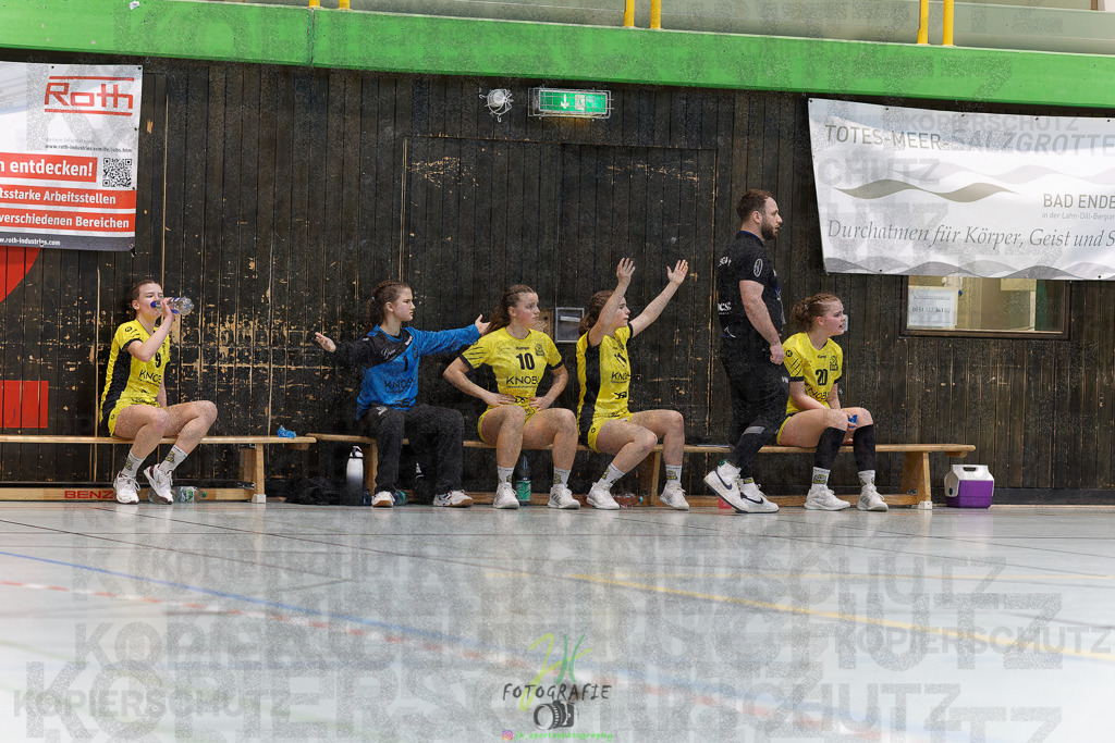Hessenmeisterschaft wJC - Finale; HSG Kleenheim - HSG Weiterstadt/ Braunsh.Worf. | Hessenmeisterschaft wJC - Finale; HSG Kleenheim - HSG Weiterstadt/ Braunsh.Worf. am 22.03.2025 in Biedenkopf (Sporthalle Lahntalschule)Photo © 2025 - Jörg Heinrich - Realisiert mit Pictrs.com