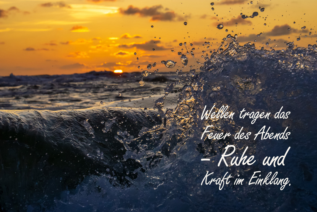 Meer Kalender 2026 - Nordseemotiv mit Text | Gestalten Sie Ihr Zuhause mit einzigartigen Bildern von Ostsee u. Nordsee – als Leinwandbild, Acryl, Alu-Dibond oder FineArt Hahnemühle, individuell anpassbar.