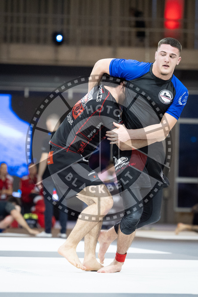 20260214PBB1422 | Fighters compete during the ADCC European Trials  competition day 1 in Belgrade, Serbia, on February 14, 2026.