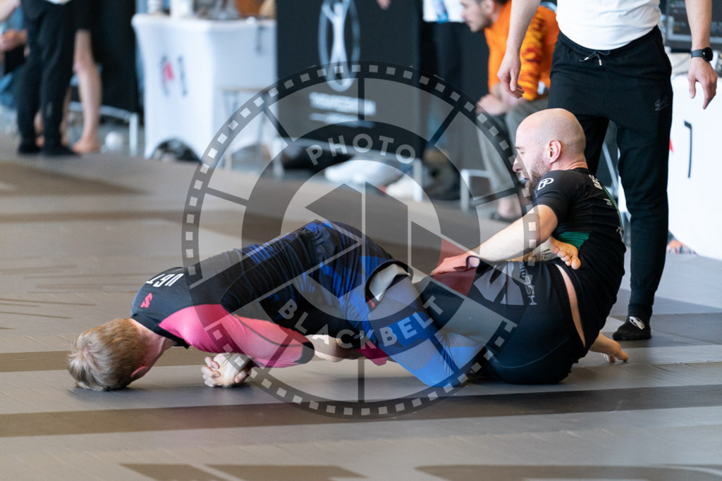 20250329PBB1899 | Fighters compete during the International Luta Livre (ILLCS) Germany IX Spring 2025 Competition spring on March 29, 2025 in Hannover, Germany.© Chiara Dazi
