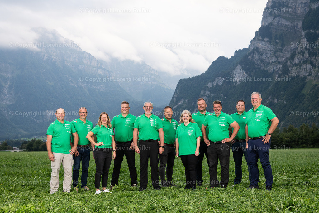 Schwingen -  ESAF Team NOSV 2025 | Mollis, 22.8.25, Schwingen - ESAF Team NOSV.Vorstand