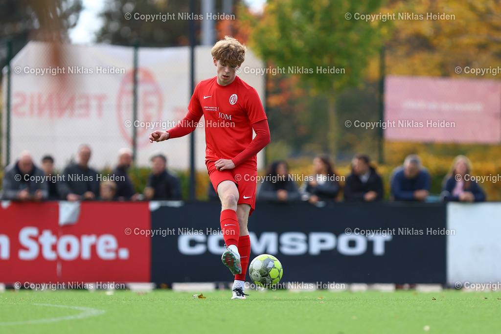 NH_EimsbüttelerTVU19_Altona93U19_RegionalligaNord_11102025 | #12 Hannes Michael Trampnau (Eimsbütteler TV U19)Fußball I Junioren I A-Junioren Regionalliga Nord I Saison 2025-2026  I 7. Spieltag I Eimsbütteler TV U19 - Altona 93 I 11.10.2025 I Sportzentrum Hoheluft