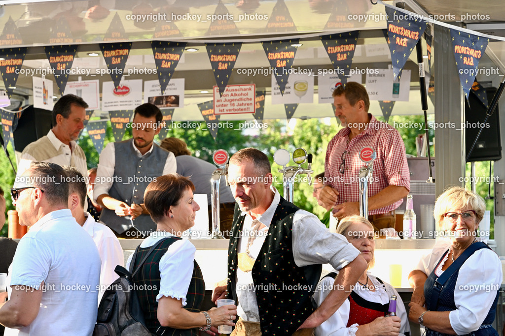 78. Villacher Kirchtag Mittwoch 2.8.2023 | Landesrat Sebastian Schuschnig, Starkstrom Bar, Helmut Fuzzi Petrik, 