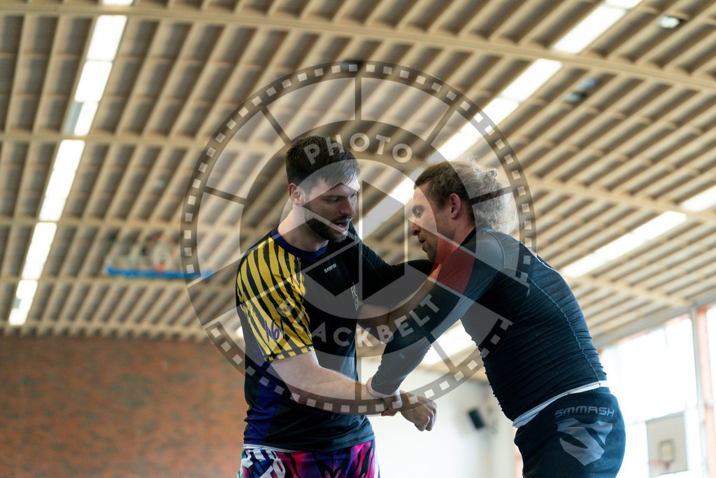 20240608PBB00943 | Fighters compete during the ILLCS VII summer edition luta livre competition in Hannover, Germany, on June 8, 2024.