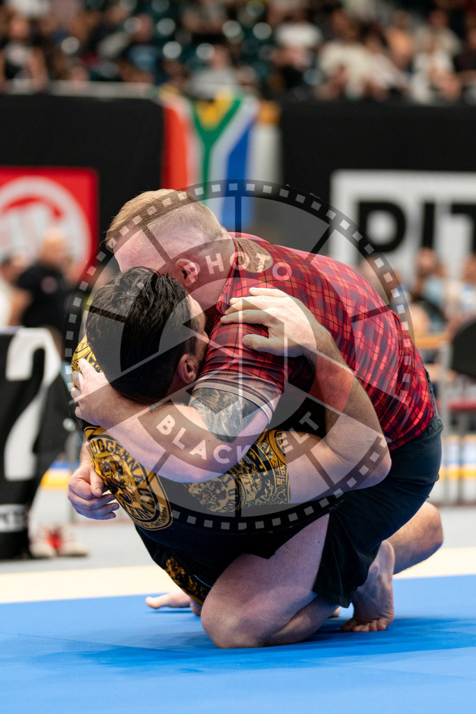 20230916PBB3019 | Fighters compete during the grappling tournement ADCC Trials (European, Middle East and African Championship) in Warsaw, Poland, on September 16, 2023.