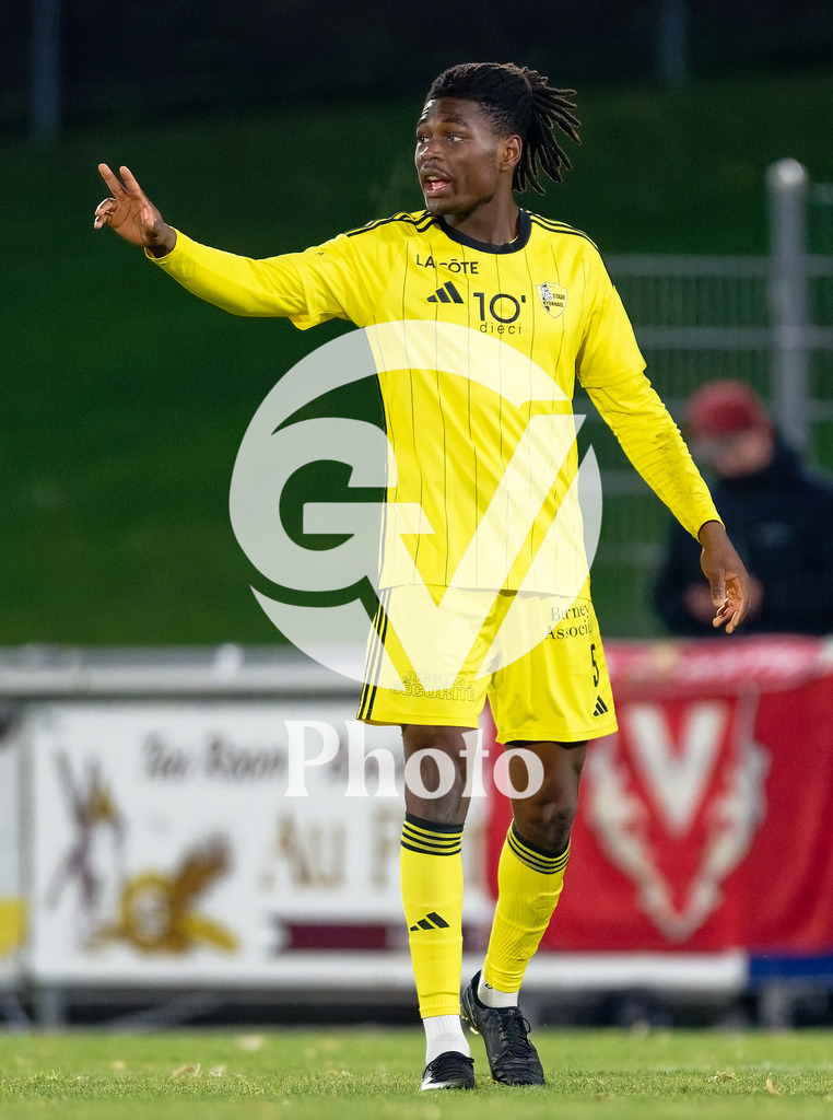 dieci Challenge League - FC Stade Nyonnais v FC Vaduz |  during the dieci Challenge League match between FC Stade Nyonnais and FC Vaduz at Centre sportif de Colovray in Nyon, Switzerland