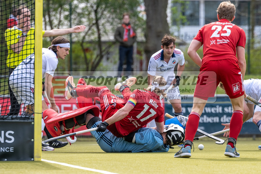 SFE_20260321_0069 | Köln, Deutschland, 21.03.26: Feldhockey 1. Bundesliga Herren zwischen Rot-Weiss Köln - Mannheimer HC im REWE Sportpark am 21.03.2026 in Köln, Deutschland. (Foto von Stephan Fehrmann)Köln, Germany, 21.03.26: Feldhockey 1. Bundesliga Herren between Rot-Weiss Köln - Mannheimer HC in REWE Sportpark at 21.03.2026 in Köln, Deutschland. (Foto from Stephan Fehrmann)