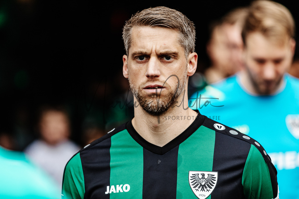 3. Liga, Saison 2023/24, 31. Spieltag: SC Preußen Münster - Dynamo Dresden | Münster, 30.03.2024: 3. Liga, 31. Spieltag, SC Preußen Münster gegen Dynamo Dresden im LVM-Preußenstadion in Münster. Foto: sportfotografie.ms | Markus Paletta - Realisiert mit Pictrs.com