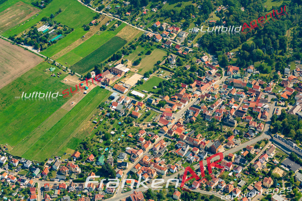 Cumbach Rudolstadt Bild- Das Luftbild wurde 2025 vom UL-Flugzeug heraus erstellt ( keine Drohne bzw. Drohnenaufnahme ) - Hochauflösende Luftaufnahme -Nicht vergleichbar mit Google Maps oder Satelittenbilder- Die Geschenkidee !Mit Lizenz und Bildrechte bestellbar - CC