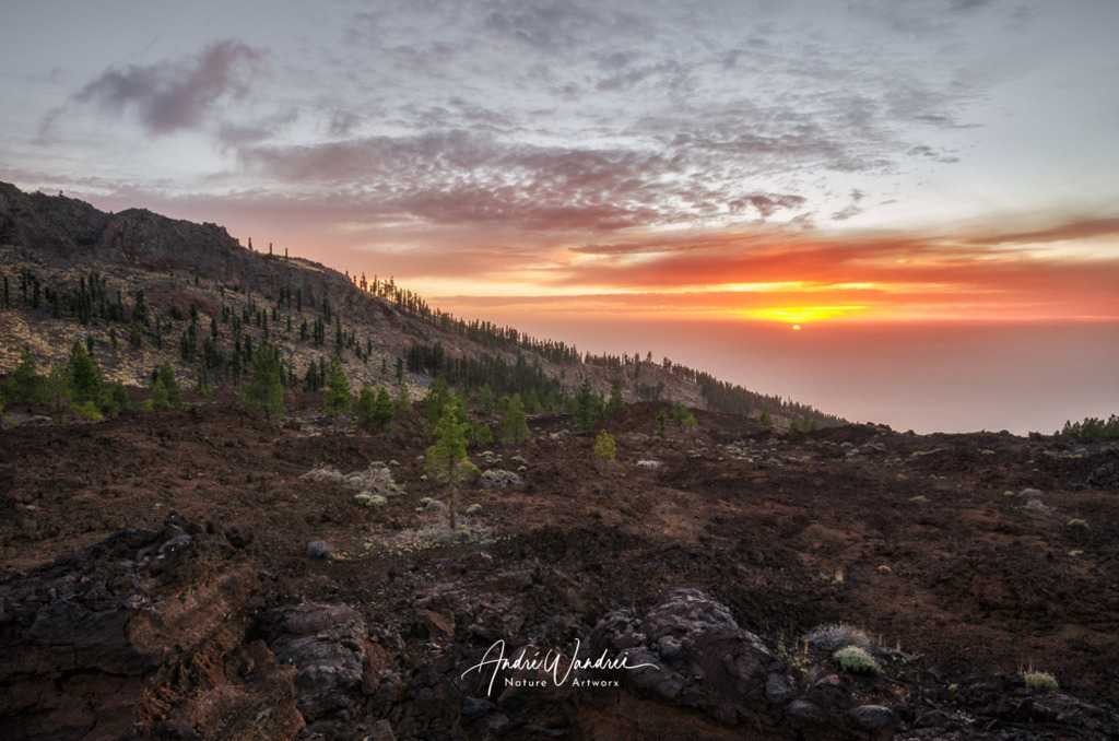 Abendsonne über den Lavafeldern | Andre Wandrei - Nature Artworx - Realisiert mit Pictrs.com