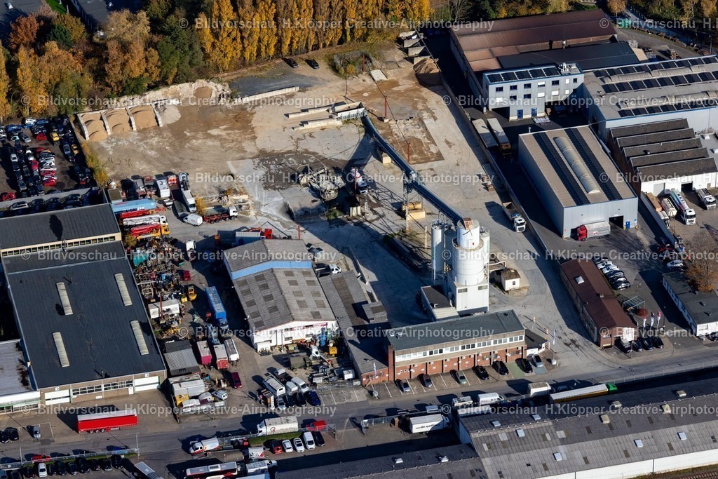 Luftbilder Aachen-7337 | Luftbildfotografie Beton- und Baustoffmischwerk " Holcim Beton und Betonwaren GmbH " an der Straße Wurmbenden in Aachen im Bundesland Nordrhein-Westfalen, Deutschland - Realisiert mit Pictrs.com