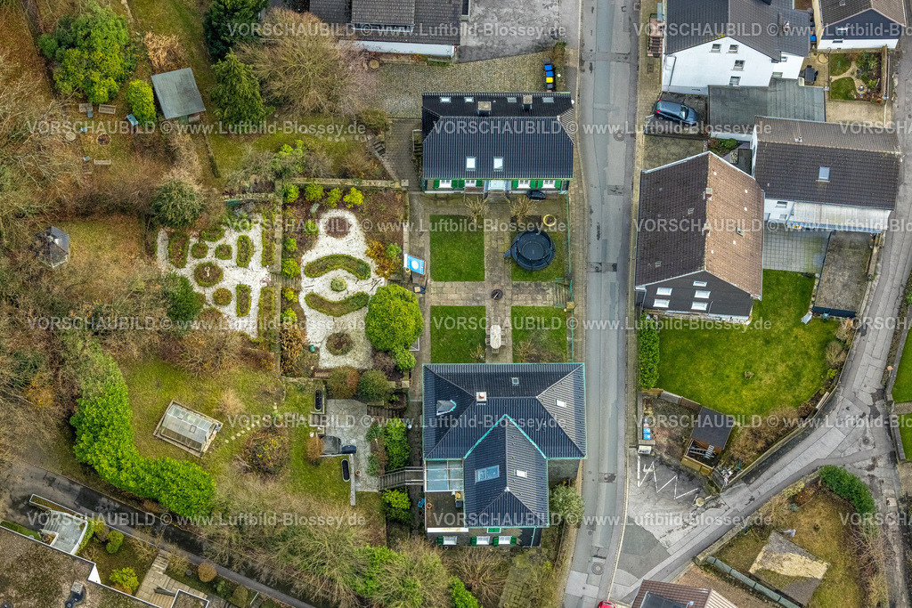 Hattingen251200411 | Luftbild, Propstei Haus Gethmann mit Gartenanlage, denkmalgeschützt, Blankenstein, Hattingen, Ruhrgebiet, Nordrhein-Westfalen, Deutschland