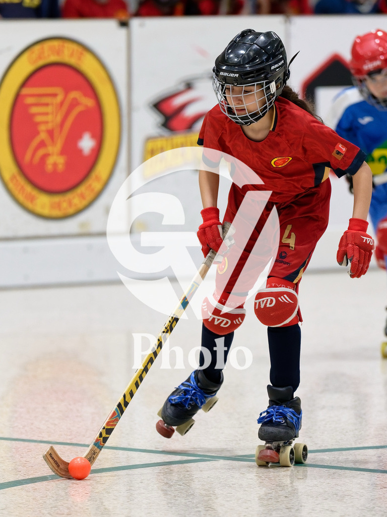 U11  - Geneve RHC v RHC Diessbach  |  during the U11  match between Geneve RHC and RHC Diessbach  at Centre sportif de la queue d'arve in Geneve, Switzerland