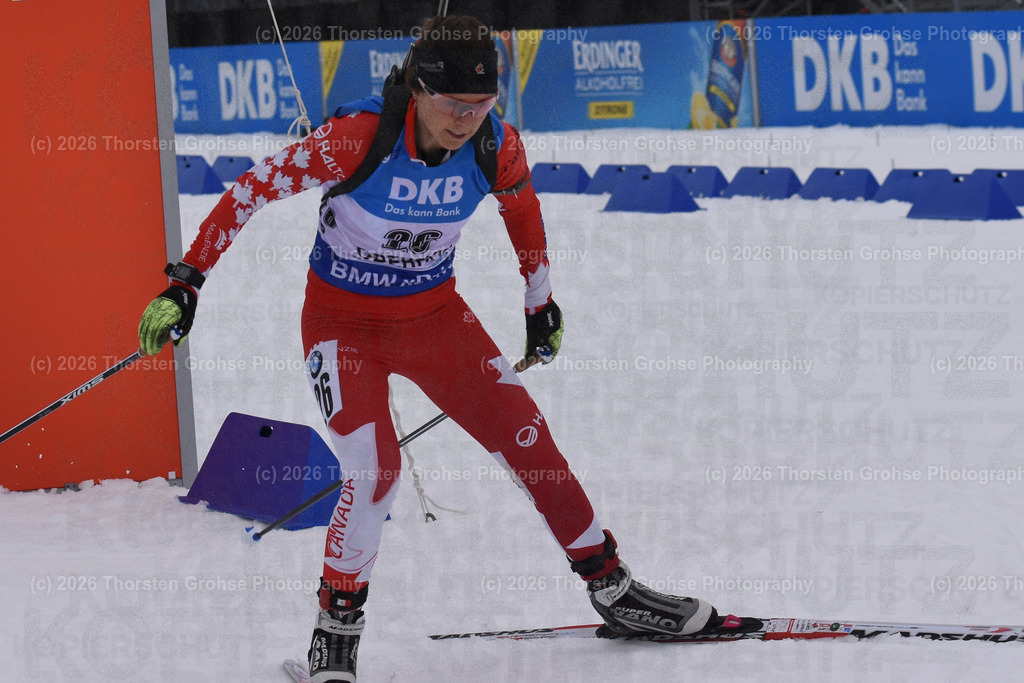 IBU WC Biathlon Oberhof 2018 | RANSOM Julia (CAN) beim Start; IBU WC Biathlon Oberhof 2018, 7.5 km Sprint Frauen am 04.01.2018 in der DKB Ski Arena in Oberhof, (Deutschland) - Realisiert mit Pictrs.com