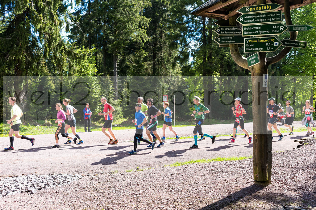 Rennsteiglauf 2019 | Marathon Neuhaus/Rwg. - Schmiedefeld am 18. Mai 2019