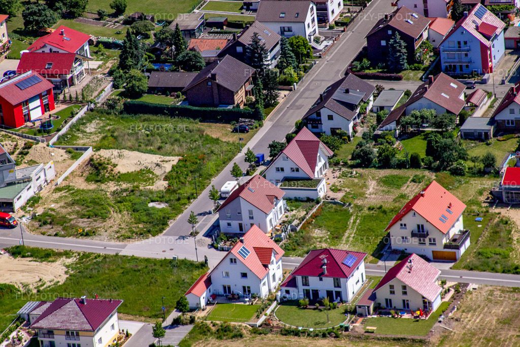 Luftbild: Am Höhenweg in Kandel im Bundesland Rheinland-Pfalz in Deutschland. Foto: IMG_18563.jpg vom 30.05.2009 durch Werner Riehm/FLY-FOTO.de