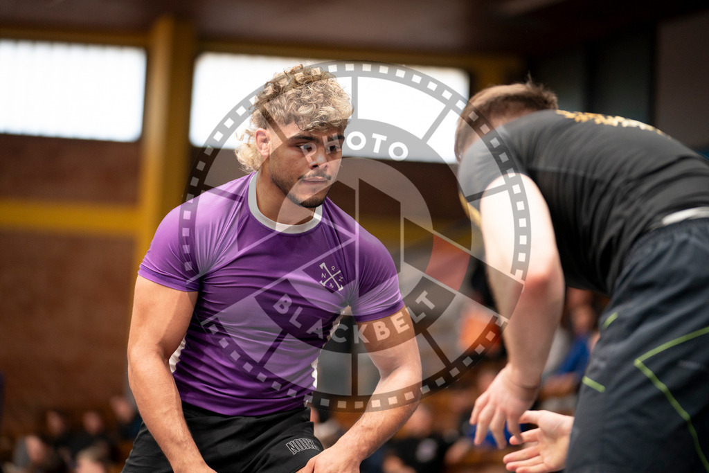 20240217PBB01180 | Fighters compete during the ADCC European, Middle Eastern and African Championship in Zagreb, Croatia, on February 17, 2024.