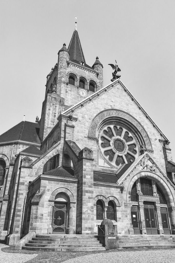 Pauluskirche | Pauluskirche in der Stadt Basel, Schweiz. - Realisiert mit Pictrs.com