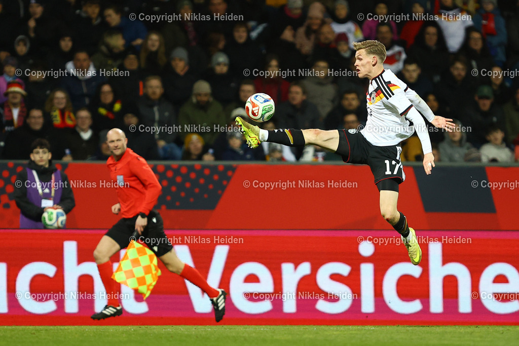 NH_DeutschlandU21_NordirlandU21_U21EMQualifikation_27032026 | #17 Anton Kade (Deutschland U21)Fußball I Junioren I U21-EM-Qualifikation I Saison 2025-2026 I 8. Spieltag I Deutschland U21 - Nordirland U21 I 27.03.2026 I Eintracht-Stadion