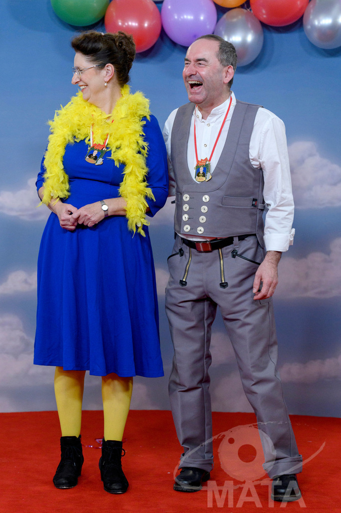 _DWA1950 | Staatsminister Hubert Aiwanger (Freie Wähler) und Begleitung bei der TV-Sendung Fastnacht in Franken 2024. Veitshöchheim, 02.02.2024 Bayern Deutschland - Realisiert mit Pictrs.com