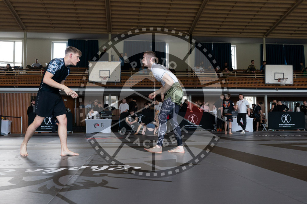20250329PBB0956 | Fighters compete during the International Luta Livre (ILLCS) Germany IX Spring 2025 Competition spring on March 29, 2025 in Hannover, Germany.© Chiara Dazi