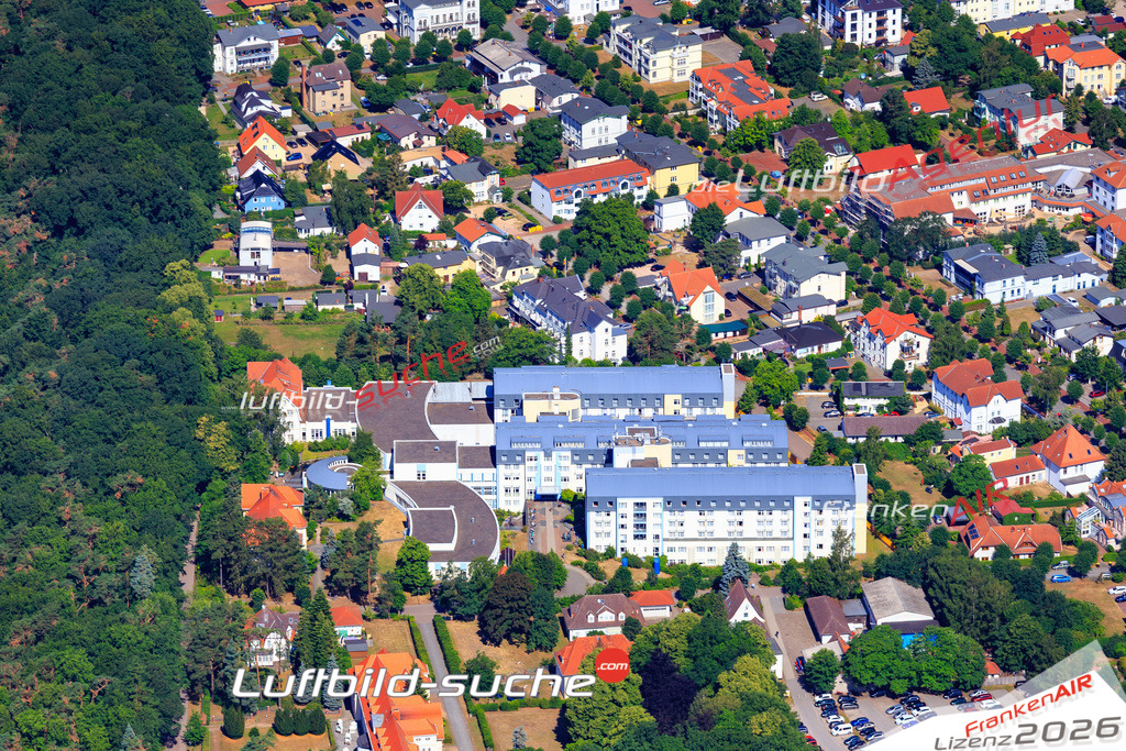 Das Luftbild der Stadt Graal Müritz wurde 2018 vom Flugzeug heraus erstellt (keine Drohne) Aufnahmehöhe ca.400 Meter- hohe Auflösung für beste Druck-Qualität