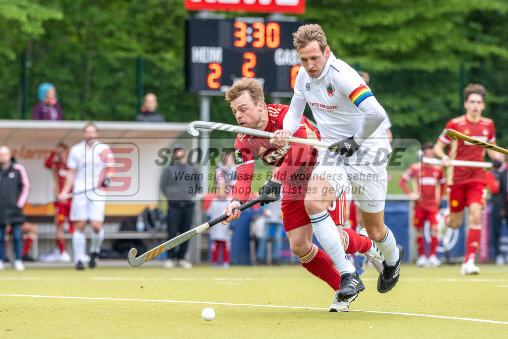 SFE_20230429_0022 | 1. Bundesliga Hockey Herren Rot-Weiss Köln - Crefelder HTC am 29.04.2023 in Köln (KTHC Stadion Rot-Weiss Köln Tennis and Hockey Club), Photo: Stephan Fehrmann 2023 (Sports-Gallery),Niklas Wellen ( Crefelder HTC 10 )