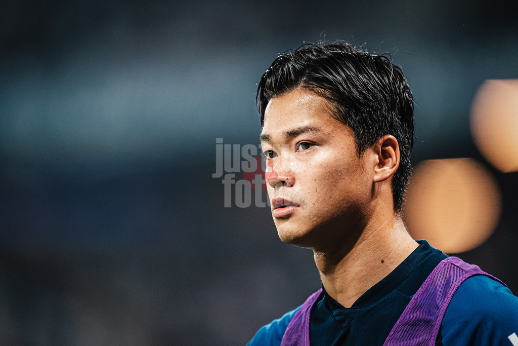 Fußball | Männer | Saison 2023/2024 | 2. Fußball-Bundesliga | 1. Spieltag | Hamburger SV vs. FC Schalke 04 | 28.07.2023 | Soichiro Kozuki (#14, FC Schalke 04) Portrait