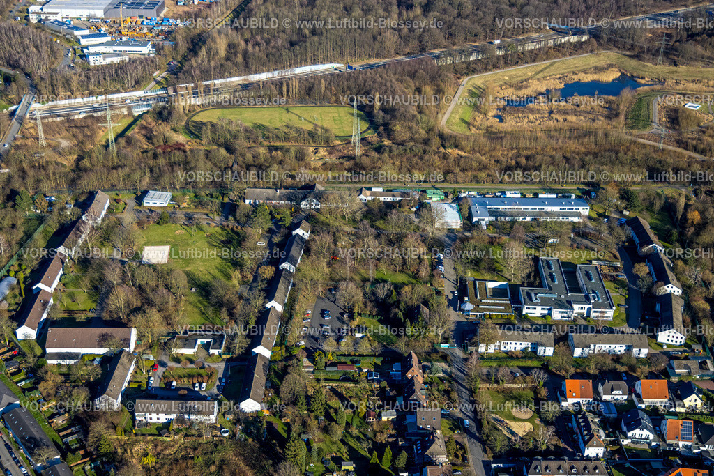 Castrop-Rauxel240106660 | Luftbild, Justizvollzugsanstalt Castrop-Rauxel JVA Meisenhof, Ickern, Castrop-Rauxel, Ruhrgebiet, Nordrhein-Westfalen, Deutschland