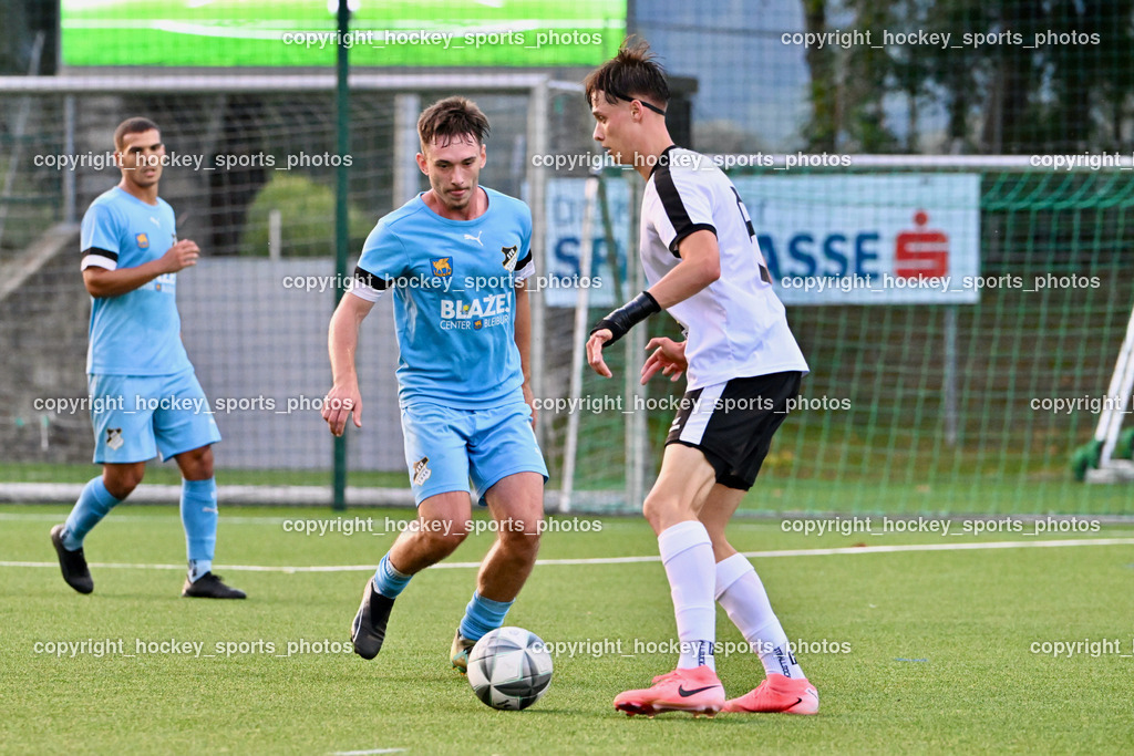 SV Spittal vs. SVG Bleiburg | #18 Alen Martinovic SVG Bleiburg, #6 Tristan Brükk SV Spittal, SV Spittal vs. SVG Bleiburg, SV Spittal vs. SVG Bleiburg am 14.08.2024 in Spittal an der Drau (Goldeck Stadion), Austria, (Photo by Bernd Stefan)