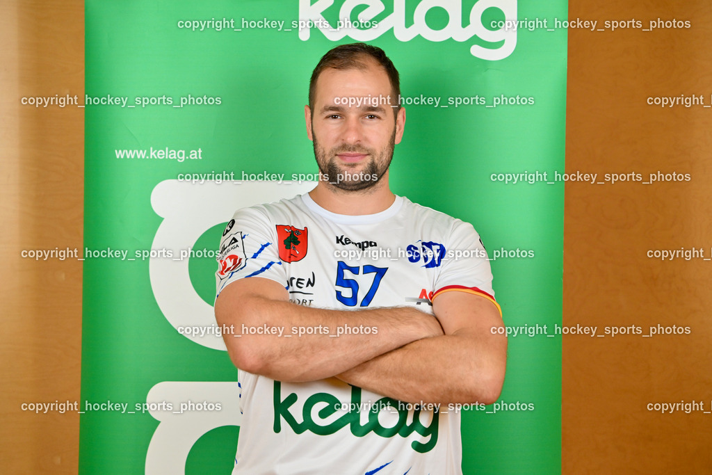 SC Ferlach Media Day | #57 Leban Patrik, SC Ferlach Media Day, SC Ferlach Media Day am 19.08.2024 in Ferlach (Ballspielhalle Ferlach), Austria, (Photo by Bernd Stefan)