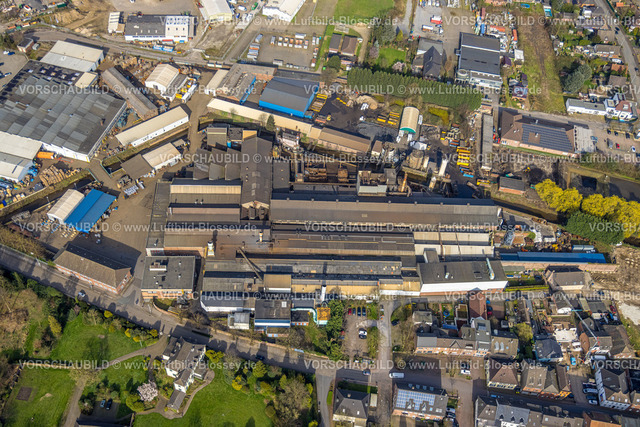 Isselburg240313802 | Luftbild, Werksgelände Isselguß GmbH Gießereierzeugnisse, Wohngebiet Innenstadt, Isselburg, Nordrhein-Westfalen, Deutschland