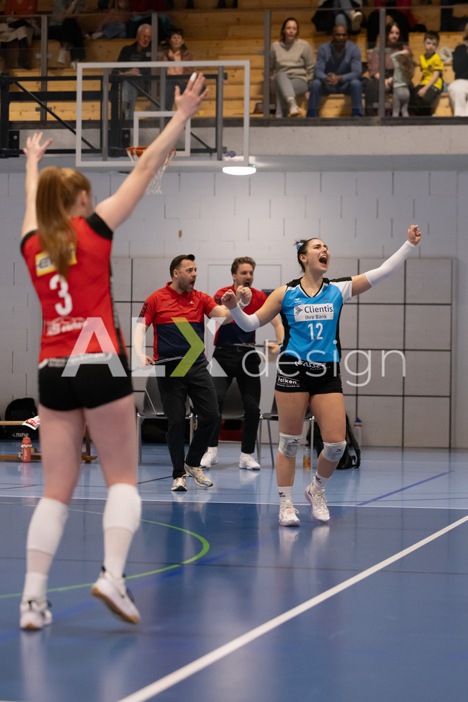 Volleyball I Frauen I Saison 2025-2026 I Volleyball NLA | Women I 1/4 Finals I  BIWI VFM - VC Kanti Schaffhausen I 01.03.2026 | 12 Isabella Loffreda (CH) (VC Kanti Schaffhausen) – Libera - Realisiert mit Pictrs.com