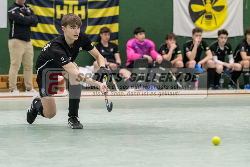 SFE_20230304_0010 | Deutsche Meisterschaft Männliche U16 Halle 2023 am 04.03.2023 in Köln (KTHC Stadion Rot-Weiss Köln Tennis and Hockey Club), Photo: Stephan Fehrmann 2022 (Sports-Gallery)