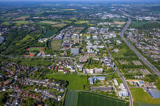 Dortmund230504283 | Luftbild, TU Technische Universität Dortmund, Technologiezentrum (TZDO), Autobahn A40, Blick nach Do.-Kley, Eichlinghofen, Dortmund, Ruhrgebiet, Nordrhein-Westfalen, Deutschland