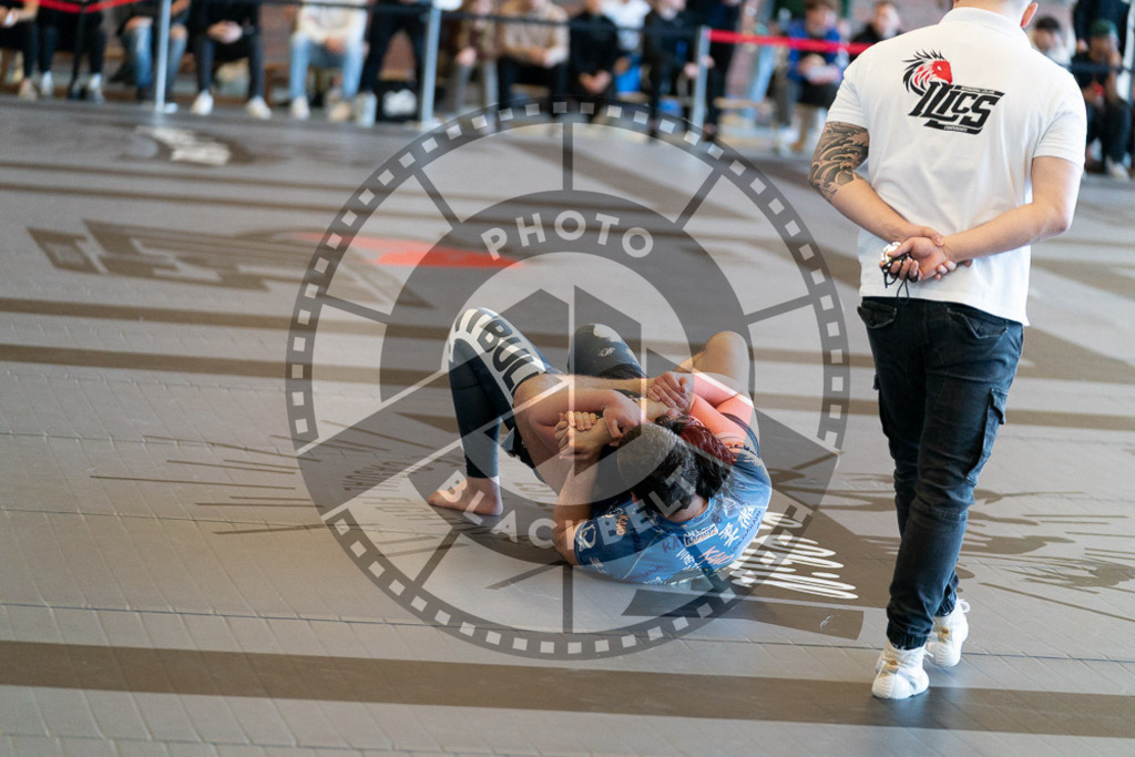 20250329PBB2745 | Fighters compete during the International Luta Livre (ILLCS) Germany IX Spring 2025 Competition spring on March 29, 2025 in Hannover, Germany.© Chiara Dazi