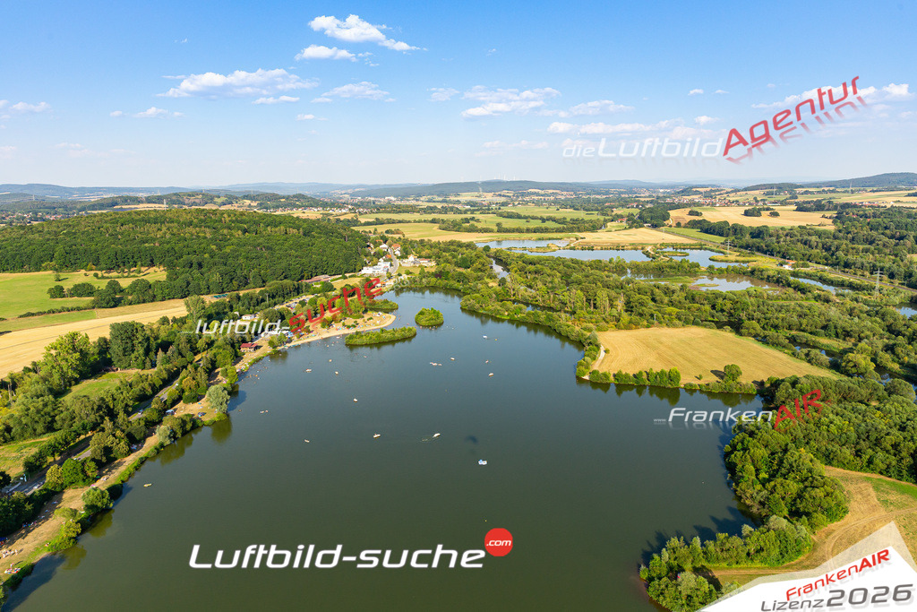 Die Luftbildaufnahme schwuerbitz-rudufersee -  wurde 2020 mittels Flugzeug (keine Drohne) erstellt. Perfekte Schärfe und Druck- Ergebnisse- Garantiert!