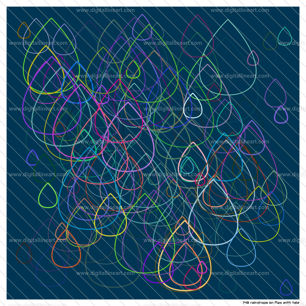 148-raindrops-flax-with-tale | digitallineart - Realisiert mit Pictrs.com