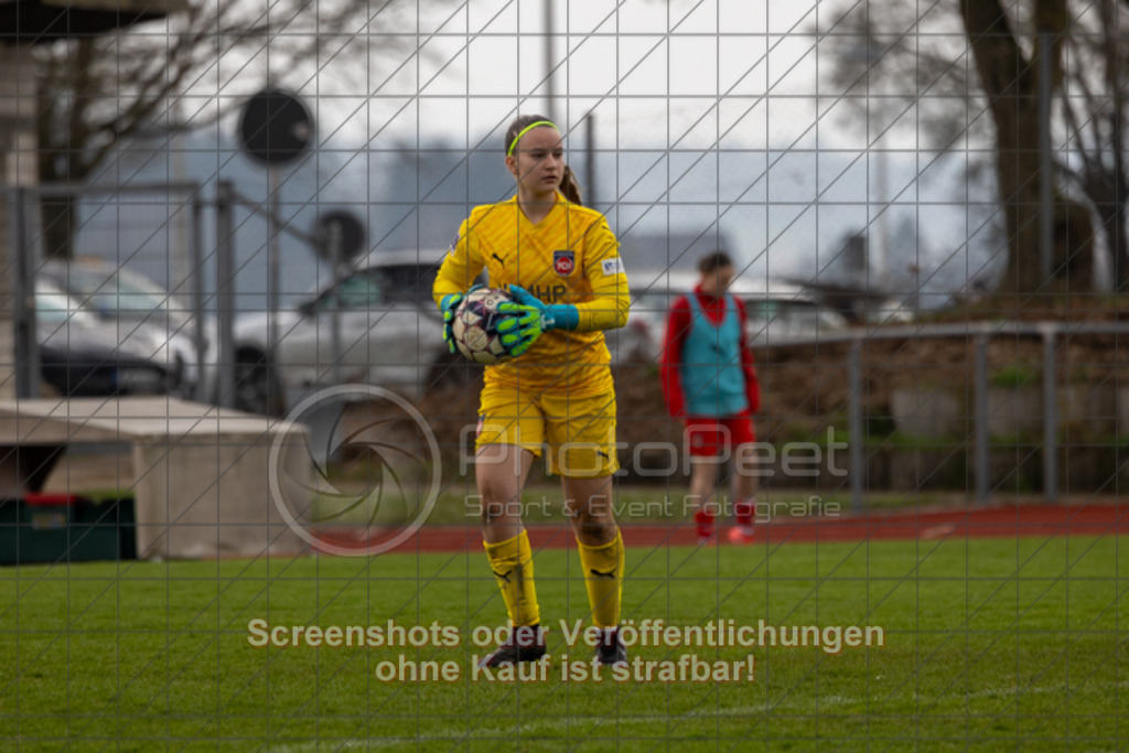 20250329_145818_0365 | #,1.FC Donzdorf (schwarz) vs. 1.FC Heidenheim (rot), Fussball, EnBW-Oberliga B -Juniorinnen, 18. Spieltag, Saison 2024/2025, Rasenplatz, Lautertal Stadion, Süßener Straße 16, 73072 Donzdorf, 29.03.2025 - 14:00 Uhr,Foto: PhotoPeet-Sportfotografie/Peter Harich
