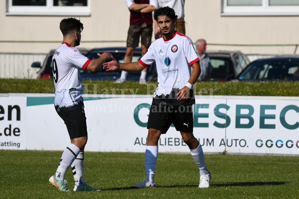 SpVgg Plattling : TSV Mauth I Testspiel 21.06.2025 I Bezirksliga West ( BzL Ndb. West) | Arda Ulukus (SpVgg Plattling) Torschütze zum 4:0 im Testspiel gegen den TSV Mauth - Realisiert mit Pictrs.com