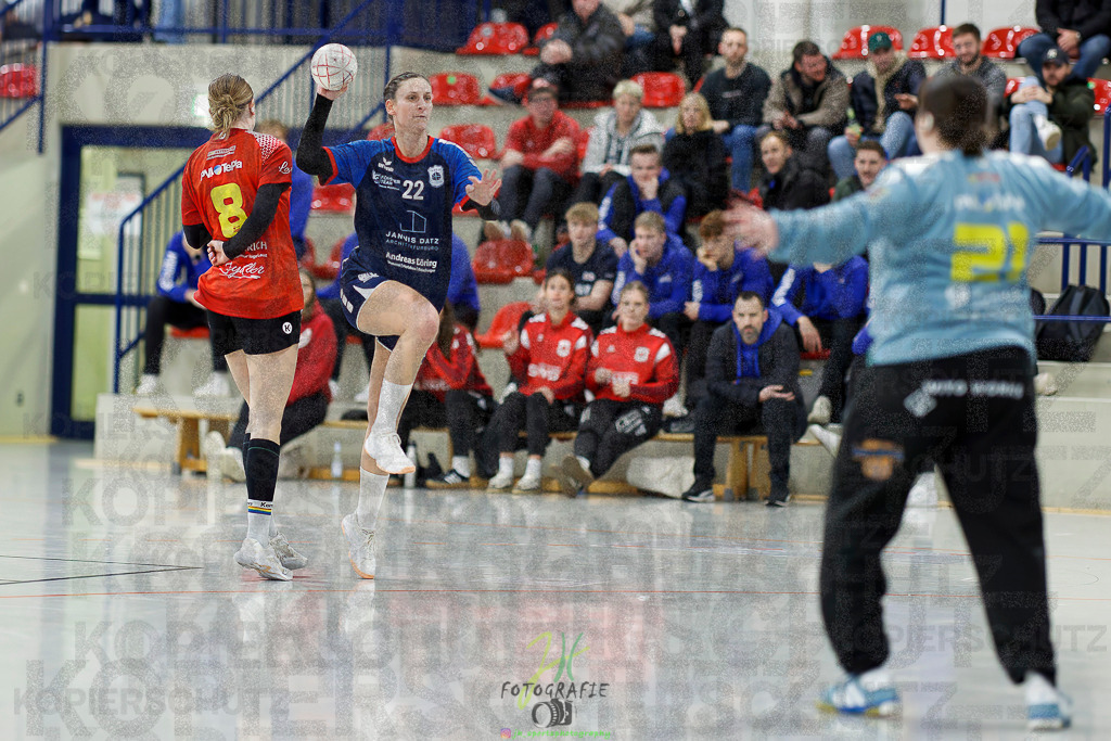 Frauen Regionalliga (HHV); HSG Wettenberg - TV Hüttenberg | Frauen Regionalliga (HHV); HSG Wettenberg - TV Hüttenberg am 06.12.2025 in Launsbach (Wettenberg) (Halle GS Launsbach (Wettenberg))Photo © 2025 - Jörg Heinrich - Realisiert mit Pictrs.com